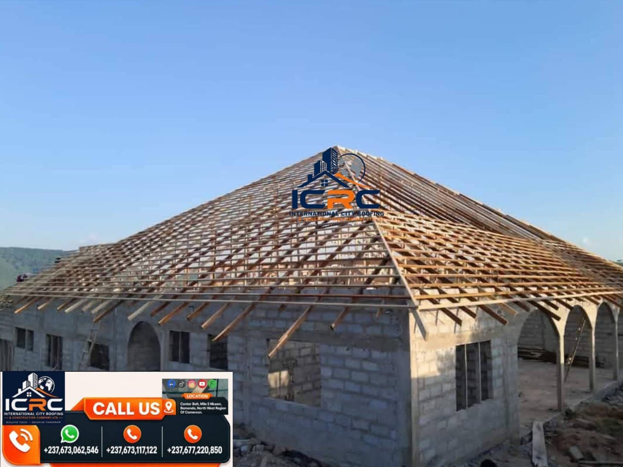 Chemically Treated Wood Roof Trusses & Structural Rafters - Slide 1