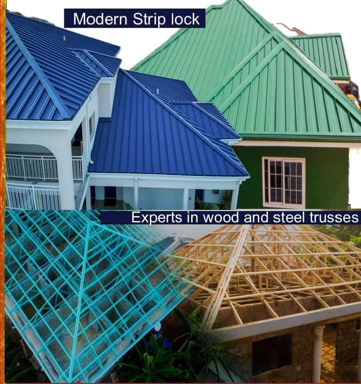 Aluminum Long-Span Step-Tile Roofing Projects - Slide 1